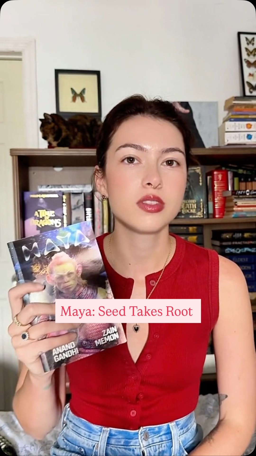 @thebookishalchemist reviewing MAYA: Seed Takes Root